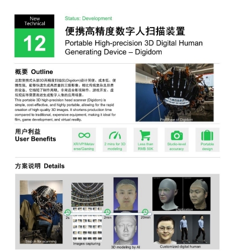 “便攜高精度數(shù)字人掃描裝置”介紹圖