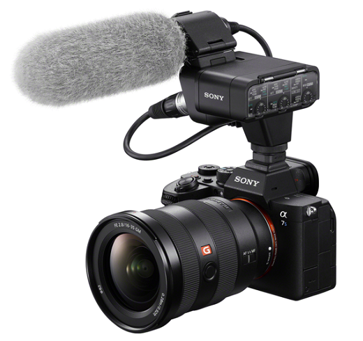 Alpha 7S III+XLR-K3M麥克風適配器