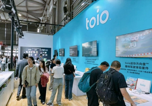 toio?亮相中國(guó)玩具展