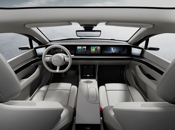 “VISION-S ”車內(nèi)景象