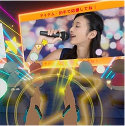 觀眾的座位與視頻同步移動
