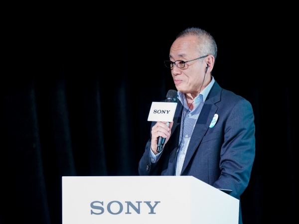 索尼中國總裁吉田武司先生致辭